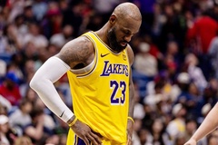 Cột mốc tồi tệ: LeBron James "tịt ngòi" suốt hai hiệp, điều chưa từng thấy từ năm 2010