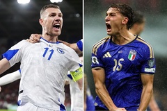 Dzeko-Pio: Thử thách thế hệ sẽ quyết định ai giành vé dự World Cup giữa Ý và Bosnia