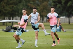 Argentina thử nghiệm nhiều chiến thuật khác nhau trước trận đấu với Zambia