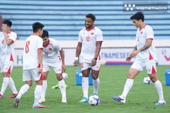 Tuyển Việt Nam thoải mái ở buổi tập cuối trước trận gặp Malaysia