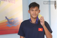 “Vua ếch” Phạm Thanh Bảo quá mạnh: Phá kỷ lục QG, bỏ xa đối thủ ở 50m ếch