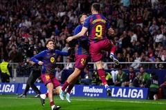 Bảng xếp hạng La Liga sau khi Barcelona thắng ngược và Real Madrid thất bại