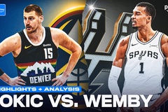 Đại chiến NBA MVP: Nikola Jokic ngả mũ thán phục bộ kỹ năng "độc nhất vô nhị" của Victor Wembanyama