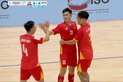 Futsal Việt Nam "vùi dập" Myanmar, mở toang cửa bán kết Đông Nam Á 2026