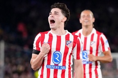 Chơi thiếu người, Barcelona gục ngã trước Atletico ngay trên sân nhà