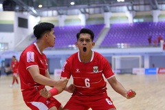 Futsal Indonesia thắng kịch tính Australia để chiếm ngôi đầu bảng