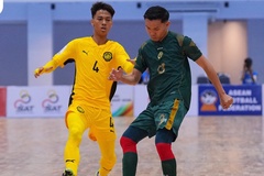 Futsal Malaysia chia tay giải Đông Nam Á bằng chiến thắng chật vật trước Brunei