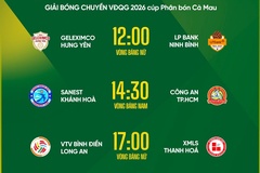 Lịch thi đấu giải bóng chuyền VĐQG 9/4: Những cuộc đụng độ chênh lệch