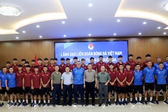 Chủ tịch VFF Trần Quốc Tuấn: U17 Việt Nam phải bản lĩnh trước áp lực tại Indonesia