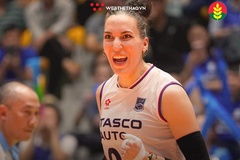 Hà Nội Tasco Auto thăng hoa, nối dài mạch trận thắng giải bóng chuyền VĐQG 2026