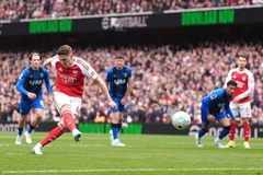 Bảng xếp hạng Ngoại hạng Anh mới nhất sau khi Arsenal thất thủ