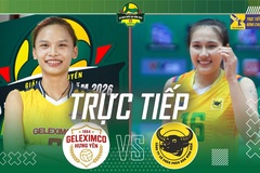 Link trực tiếp giải bóng chuyền VĐQG 2026 hôm nay: VTV Bình Điền Long An vs Geleximco Hưng Yên