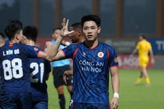 Đình Bắc ghi bàn rồi “đá ra ngoài khó tin”, CAHN bị đội cuối bảng cầm hòa