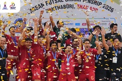 Indonesia ép nghẹt thở vẫn thua, Thái Lan vô địch futsal Đông Nam Á 2026