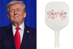 Tổng thống Mỹ Donald Trump mở rộng kinh doanh sang thiết bị pickleball