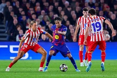 Atletico-Barcelona: Đội chơi hiệu quả nhất đối đầu với đội kiểm soát bóng tốt thứ hai