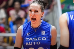 Thăng hoa tại giải bóng chuyền VĐQG, Hà Nội Tasco Auto là đội đầu tiên giành vé dự Cúp Hùng Vương 2026