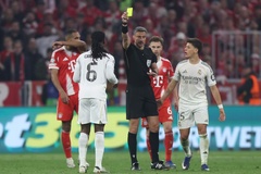 Thẻ đỏ tranh cãi của Camavinga khiến Real Madrid trút giận vào trọng tài