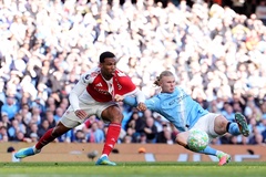 Bảng xếp hạng Ngoại hạng Anh mới nhất: Man City áp sát Arsenal