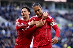 Liverpool thắng trận derby đầy kịch tính nhờ bàn thắng ở phút 90+10