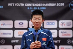 “Truyền nhân” của Wang Chuqin hay Fan Zhendong? Thần đồng 15 tuổi bóng bàn Trung Quốc gây sốt với 3 danh hiệu trong 8 ngày