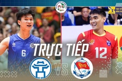 Link trực tiếp tranh hạng 3 cúp bóng chuyền Hùng Vương: Thể Công Tân Cảng vs Hà Nội