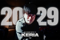 Keria tiếp tục gắn bó T1 tới 2029: Hành trình 8 năm và tham vọng mới