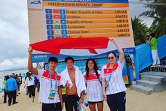 Bơi biển Việt Nam giành thêm 1 HCB tại Đại hội Thể thao Bãi biển châu Á 2026