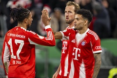 Bộ ba tấn công Bayern san bằng kỷ lục 100 bàn thắng của Ronaldo, Benzema và Bale