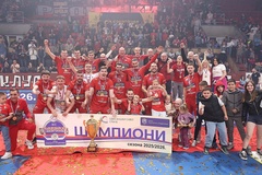 Radnički bảo vệ thành công ngôi vô địch bóng chuyền nam Serbia