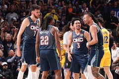 OKC Thunder nhấn chìm Lakers ở Game 2: Sức mạnh đáng sợ của chiều sâu đội hình tại NBA Playoffs