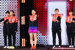 Tuyển bóng bàn nữ Nhật Bản thị uy sức mạnh trước Đức tại bán kết London 2026