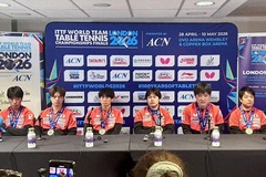 Tuyển bóng bàn Nhật Bản tiếc nuối ngôi vô địch, hướng tới màn phục thù tại Fukuoka 2028