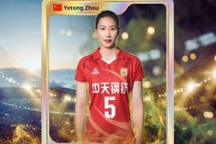 Zhou Yetong: đẳng cấp đối chuyền hàng đầu châu Á tại cúp VTV9 - Bình Điền 2026