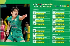 Gunma Green Wings chốt đội hình tham dự cúp VTV9 - Bình Điền 2026