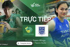 Link trực tiếp cúp bóng chuyền VTV9 Bình Điền hôm nay 15/5: Hà Nội Tasco Auto vs Gunma Green Wings