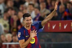 Lời tri ân đầy xúc động của Lewandowski trong ngày chia tay Barcelona