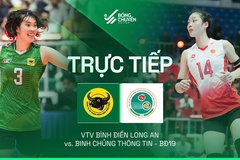 Link trực tiếp cúp bóng chuyền VTV9 Bình Điền hôm nay 17/5: VTV Bình Điền Long An vs Binh Chủng Thông Tin