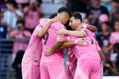 Messi ghi bàn và kiến tạo cho Inter Miami ngay trong hiệp 1 trận gặp Portland