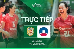 Link trực tiếp cúp bóng chuyền VTV9 Bình Điền hôm nay 18/5: Giang Tô vs Vietinbank