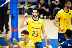 Bóng chuyền nam Brazil công bố danh sách mở rộng dự VNL 2026