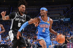 Shai Gilgeous-Alexander san bằng kỷ lục NBA Playoffs lịch sử của Russell Westbrook tại Thunder