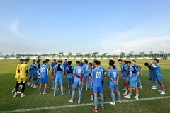 U19 Việt Nam bắt nhịp tập luyện tại Indonesia