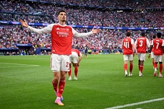 Cận cảnh pha dứt điểm thành bàn tuyệt đẹp của Havertz ở trận chung kết Champions League