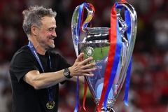 HLV Luis Enrique đi vào lịch sử Champions League sau chức vô địch cùng PSG