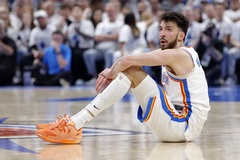 Ám ảnh trước Wembanyama khiến Chet Holmgren "tàng hình" trong trận đấu sống còn của OKC Thunder