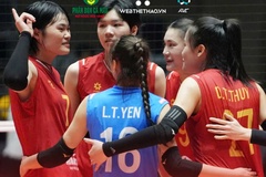 ĐT bóng chuyền nữ Việt Nam thắng áp đảo Lebanon trong ngày ra quân AVC Cup 2026