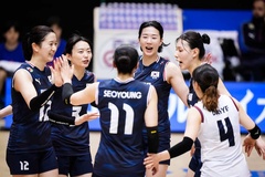 Hàn Quốc ra quân AVC Cup 2026 với chiến thắng cách biệt hơn cả ĐKVĐ Việt Nam