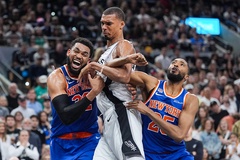 Kết quả Game 2 NBA Finals: Sai lầm tai hại của Wembanyama đưa Knicks lên dẫn trước 2-0 