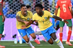 Vinicius cứu Brazil khỏi thất bại trước Marốc ở World Cup 2026